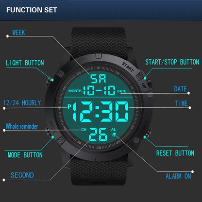 Durable Athletic Water Resistant Men's Watch