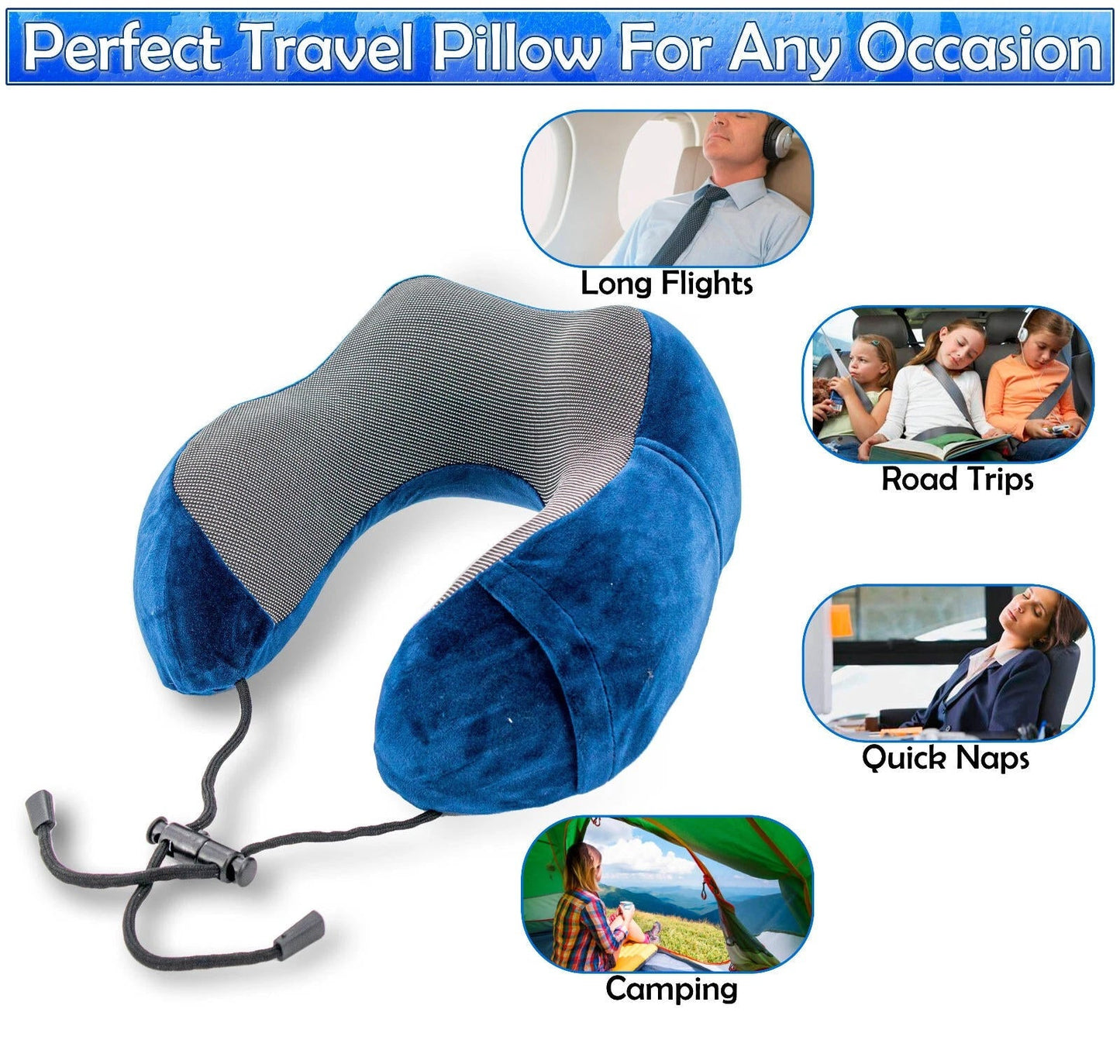 Soft Comfortable Travel Pillow