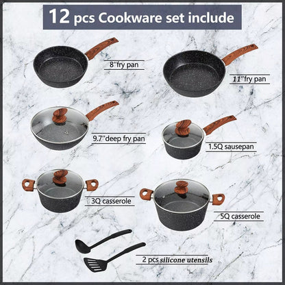 Complete Stainless Steel Cookware Set
