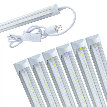 Bright 4FT 6 Pack Commercial LED Lighting - Halri