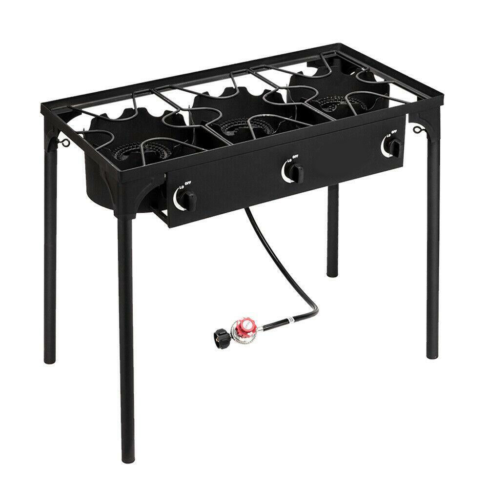 Compact Gas Camping Stove Portable Outdoor Cooker Grill