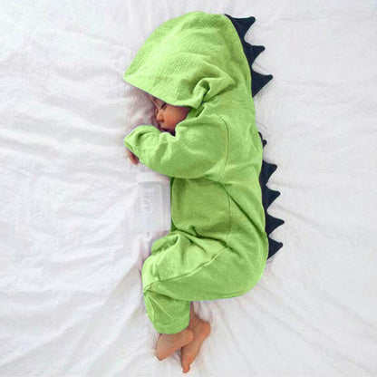Cozy Dino Baby Romper Suit