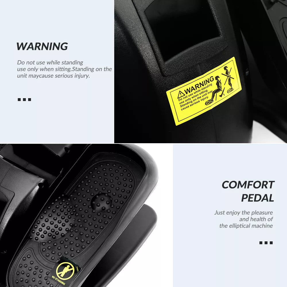 Compact Home Office Foot Pedal Exerciser