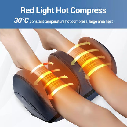 Relaxing Heated Foot And Calf Massage Roller