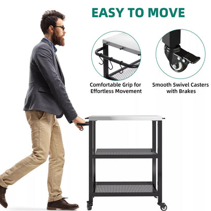 Mobile Kitchen Island Cart