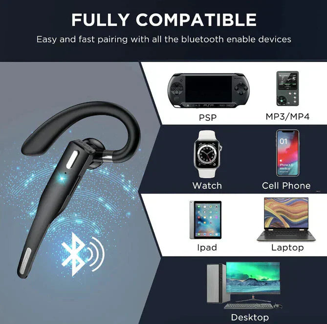 Pro Trucker Wireless Bluetooth Noise Cancelling Headphones