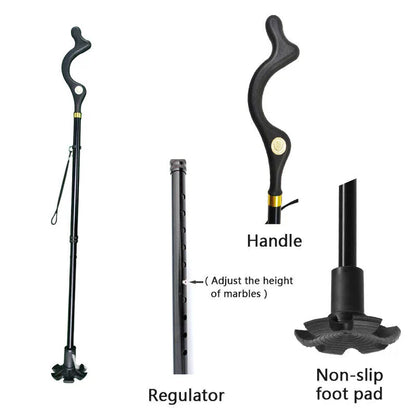 Ergonomic Walking Stick for Elderly Support