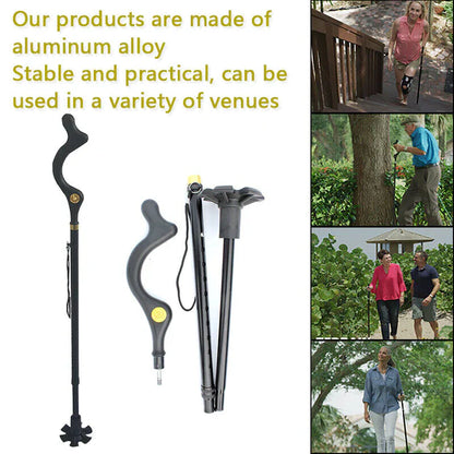 Ergonomic Walking Stick for Elderly Support