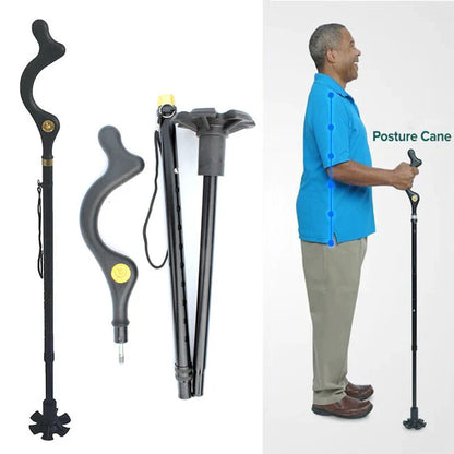 Ergonomic Walking Stick for Elderly Support