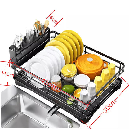 Space Saving Kitchen Dish Rack