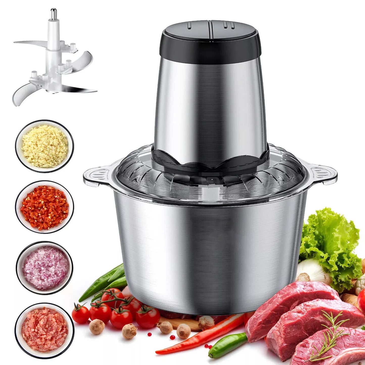 Easy Use 2L Kitchen Chopper - Halri