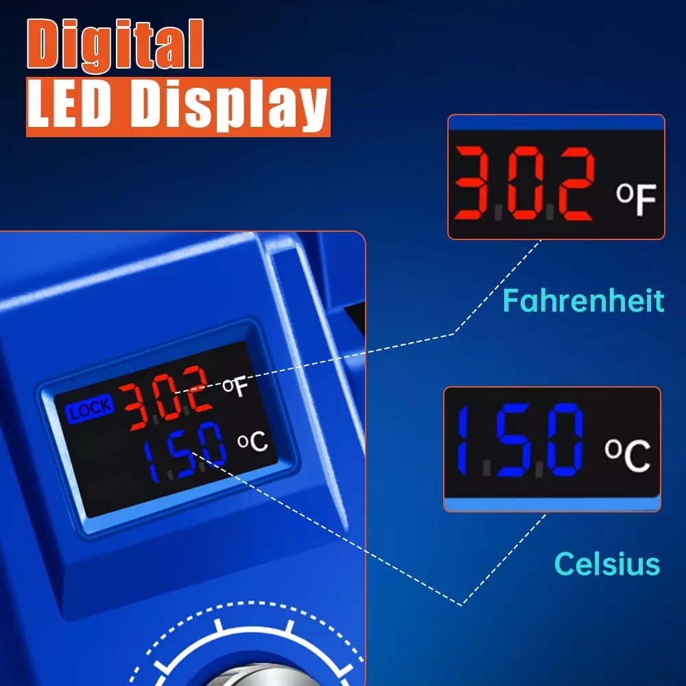 Digital Soldering Iron Tool Set
