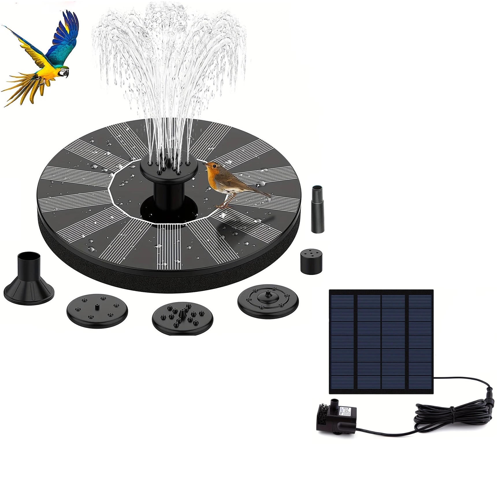 Eco Friendly Outdoor Fountain Pump Kit - Halri