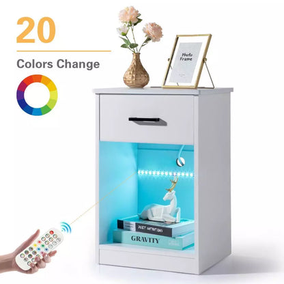 Compact Bedroom Side Table