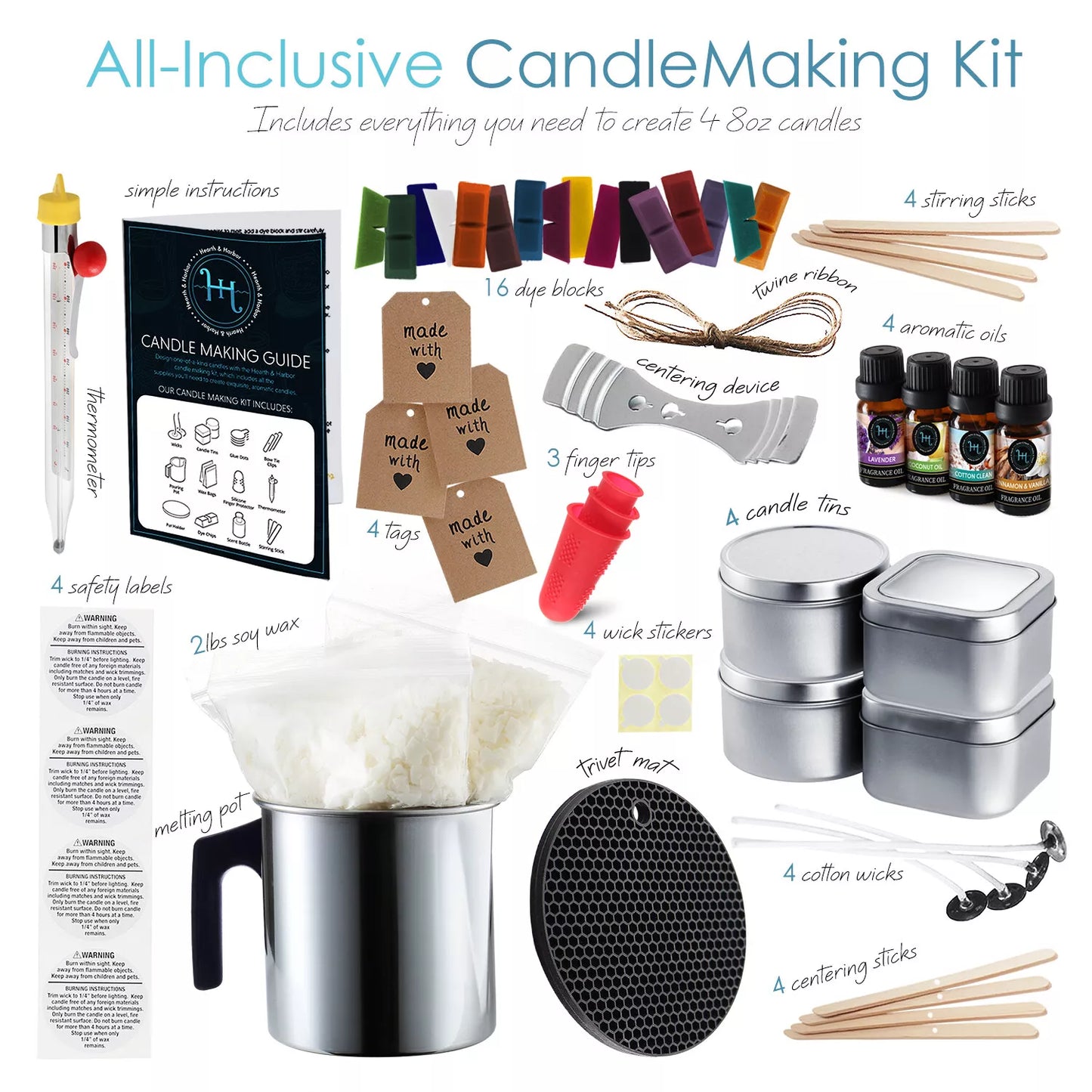DIY Home Scented Candle Kit