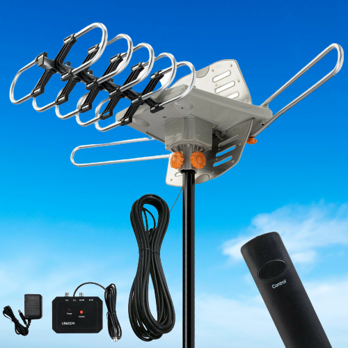 Long Range HDTV Antenna for Outdoor Use 4K UHF/VHF - Halri
