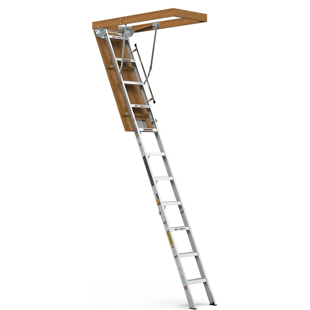Compact Lightweight Folding Loft Ladder 54 Inch