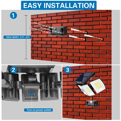Bright Outdoor Motion Detector Lights