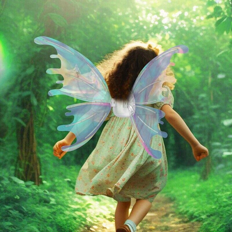 Sparkling LED Fairy Wing Costume for Kids Adults