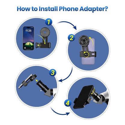 High Power 210x Telescope for Adults and Beginners
