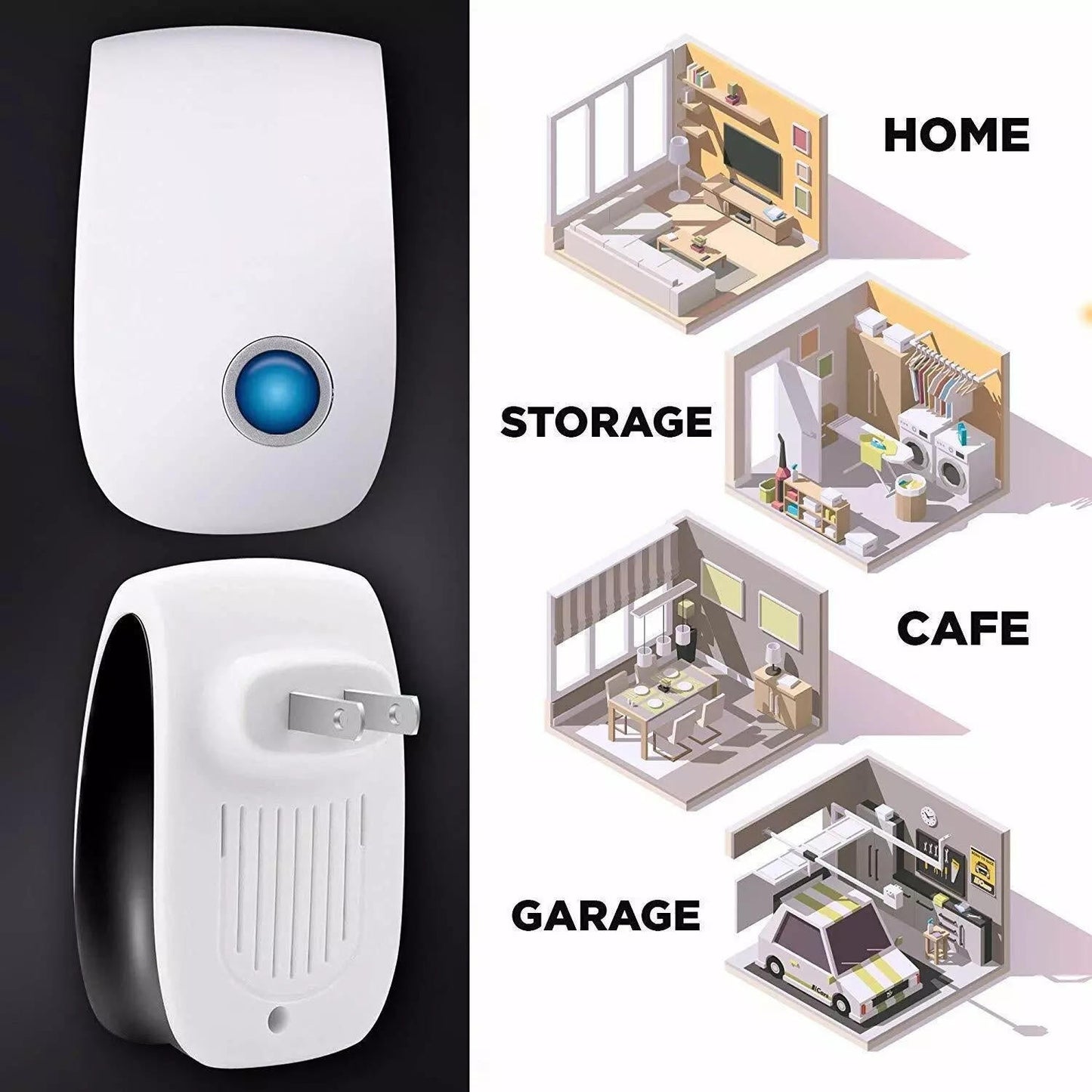Effective Pest Control Repeller 6 Piece Set