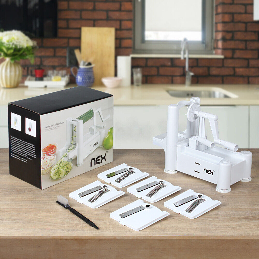 Easy 5-in-1 Veggie Spiralizer Noodle Maker Tool