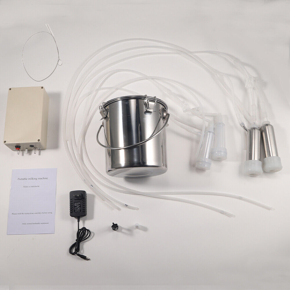 Powerful Farm Cow Milking Machine 6L Capacity