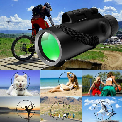 Compact High Power Monocular Scope 16X52