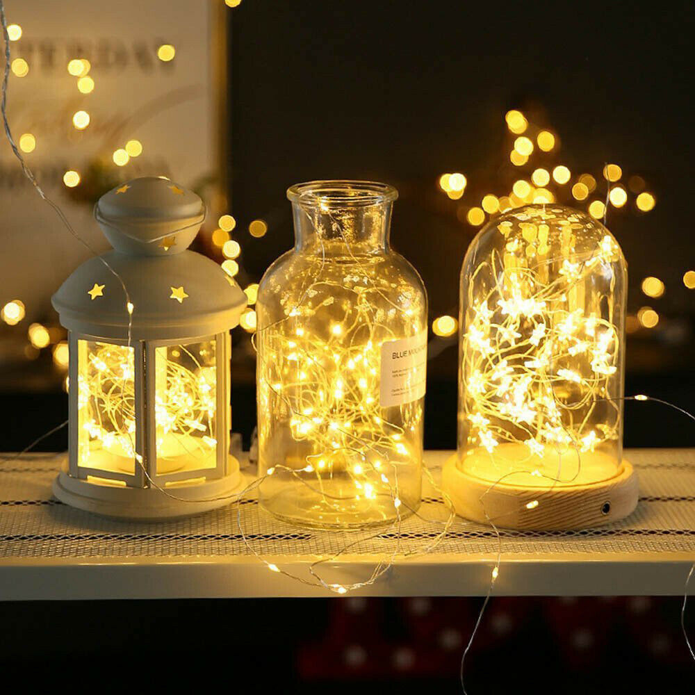 Outdoor Solar Powered Fairy String Lights Waterproof LED - Halri