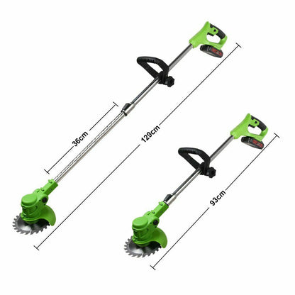 Wireless Rechargeable Lawn Trimmer with Adjustable Handle