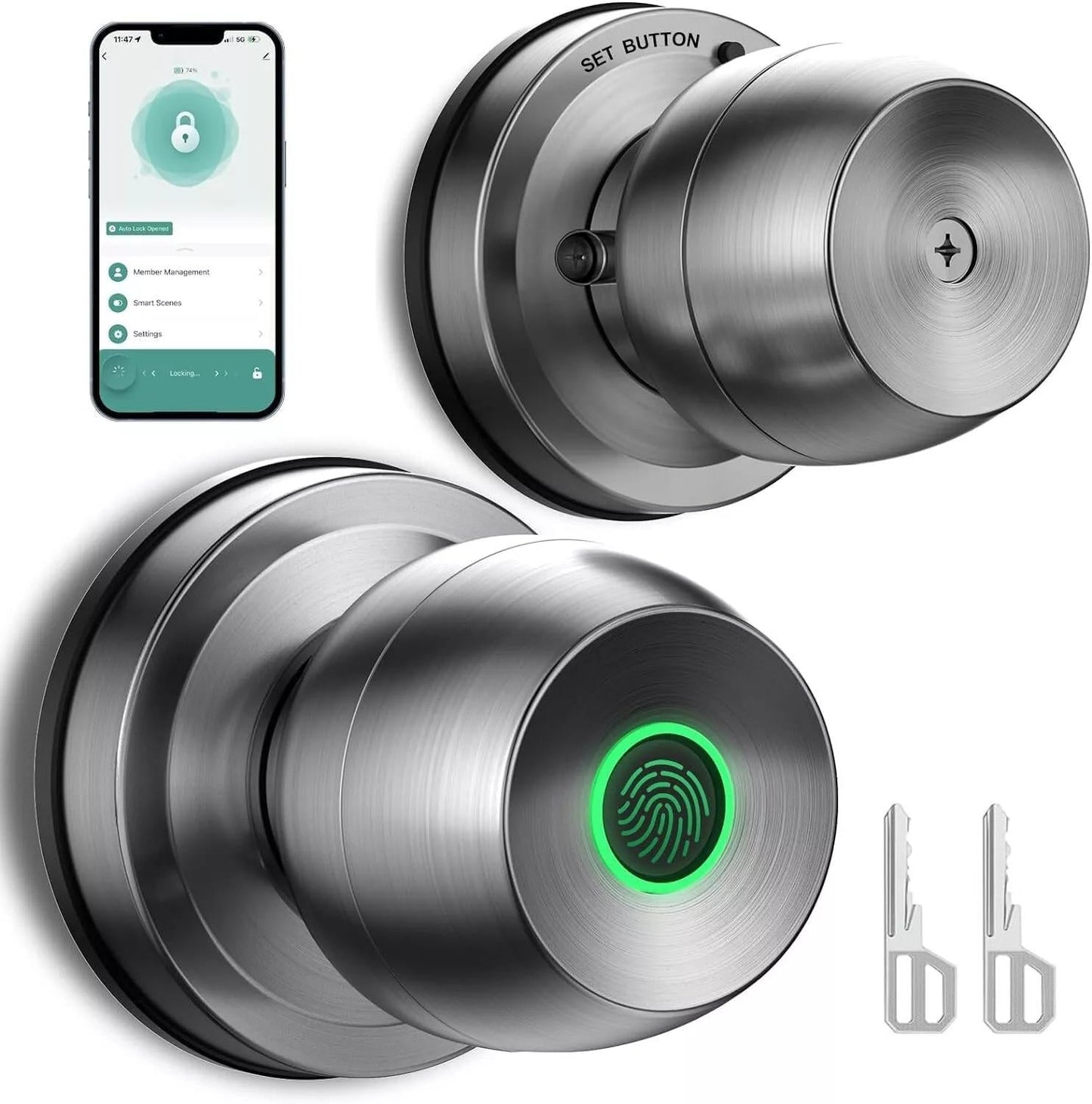 Keyless Biometric Door Lock - Halri