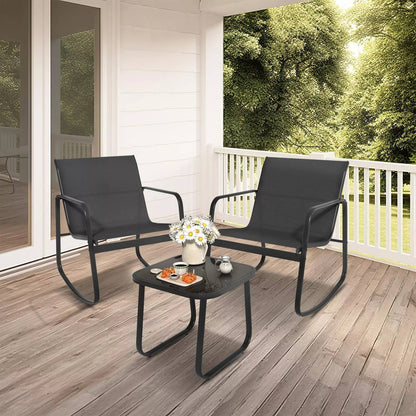 Garden Furniture Set with Table and Chairs