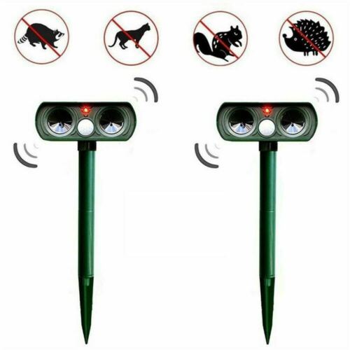 Outdoor Solar Powered Motion Activated Pest Repellent