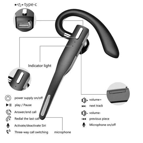 Pro Trucker Bluetooth 5.1 Noise Cancelling Headset