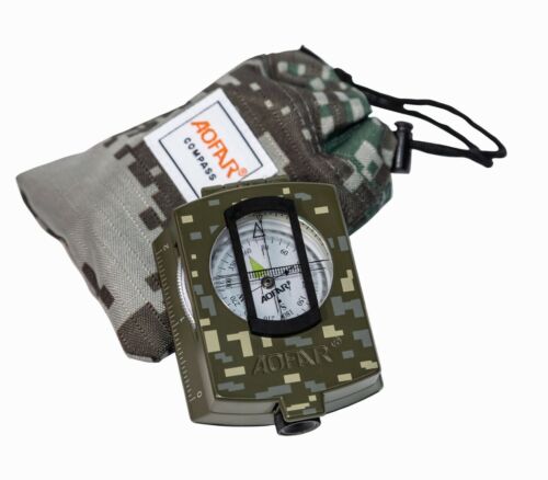 Tactical Waterproof Compass for Hiking and Outdoor Use - Halri