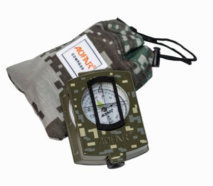 Tactical Waterproof Compass for Hiking and Outdoor Use - Halri