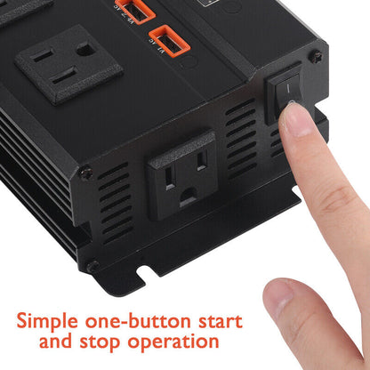 Complete 6000W Home Solar Power System 110V Grid Tie Kit