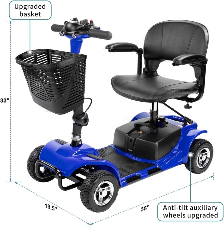 Portable Folding Electric Mobility Scooter for Home Travel