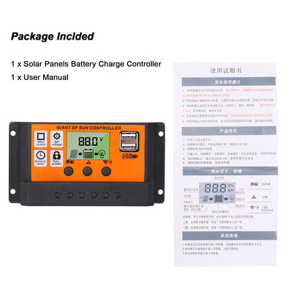 Complete 6000W Home Solar Power System 110V Grid Tie Kit