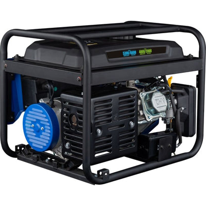 Powerful 6600W Portable Gas Generator with Remote Start