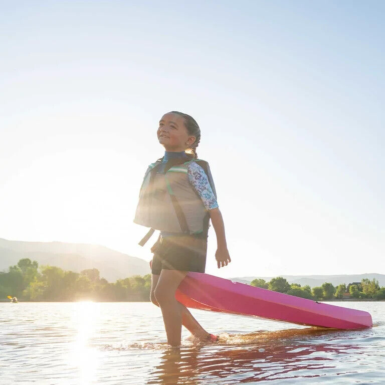 Kids 6ft Pink Paddle Kayak