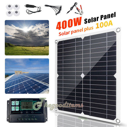 Complete 6000W Home Solar Power System 110V Grid Tie Kit