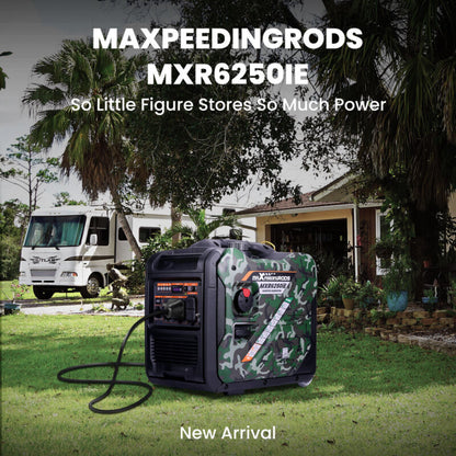 Powerful 5500W Portable Gas Inverter Generator
