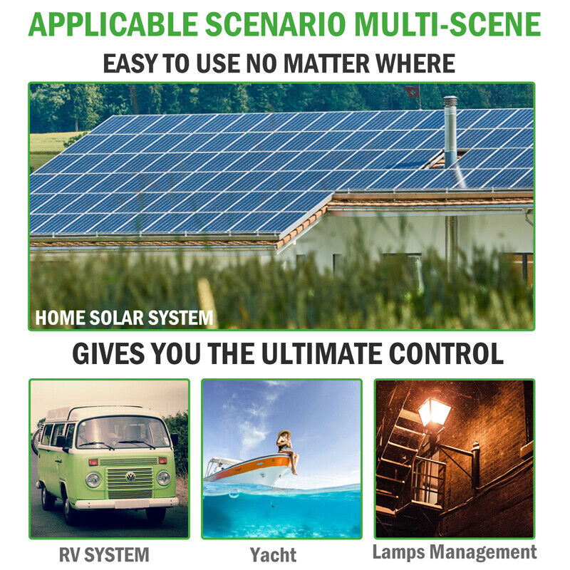 Complete 6000W Home Solar Power System 110V Grid Tie Kit