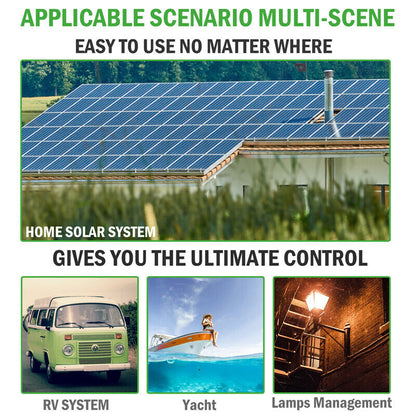 Complete 6000W Home Solar Power System 110V Grid Tie Kit