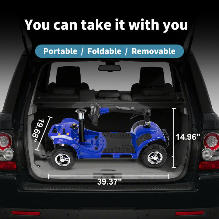 Portable Folding Electric Mobility Scooter for Home Travel