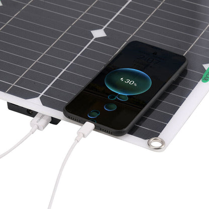 Complete 6000W Home Solar Power System 110V Grid Tie Kit