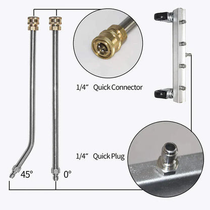 High Pressure Car Wash Cleaning Gun
