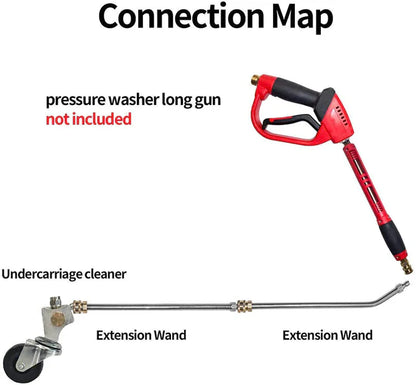 High Pressure Car Wash Cleaning Gun