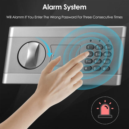 Secure Electronic Lock Box Digital Keypad Home Safe